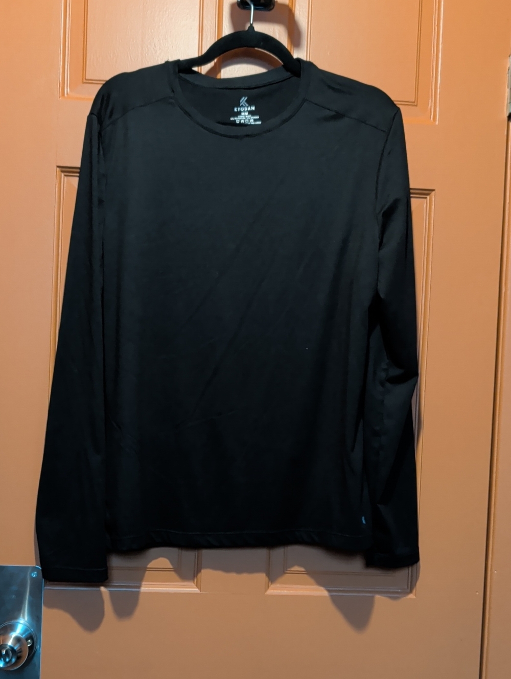 Kyodan Men’s Long-Sleeve Crewneck Shirt - Black